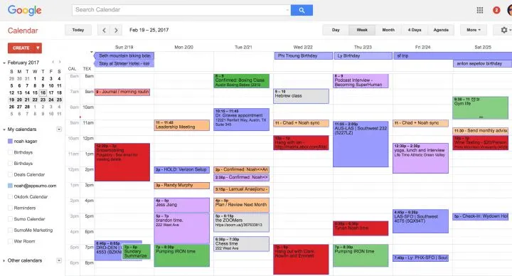 Website update schedule timeline showing weekly, monthly, quarterly, and annual website maintenance tasks